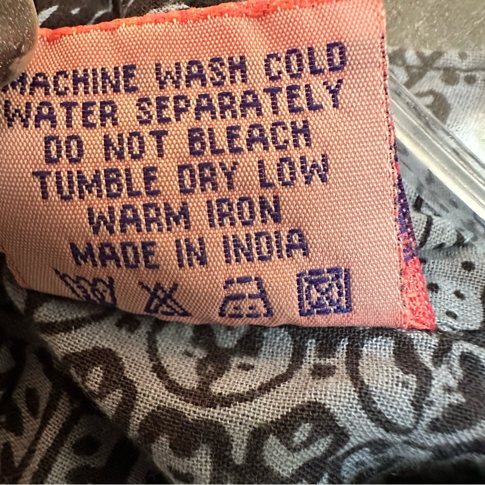 Dorry Color-block Sleeveless Boho Button Front Dress Size Small Colorful Bold - Picture 8 of 11